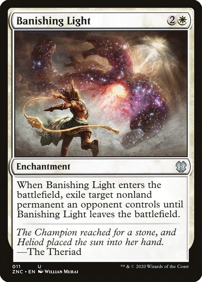 Banishing Light - [Foil] Zendikar Rising Commander (ZNC)