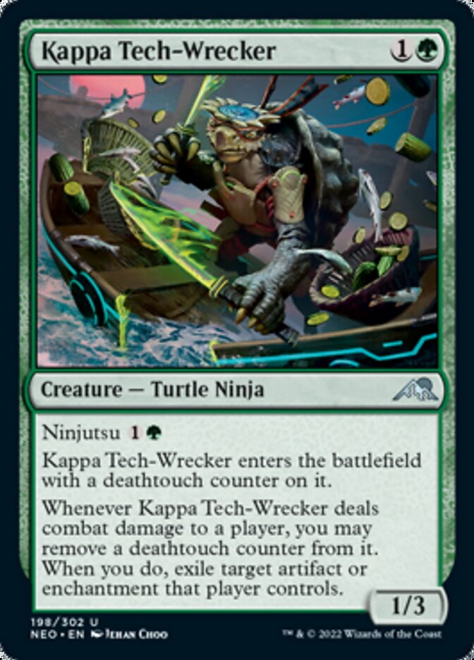 Kappa Tech-Wrecker - [Foil] Kamigawa: Neon Dynasty (NEO)