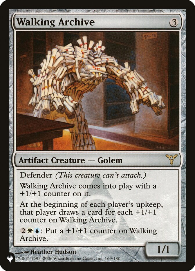 Walking Archive - [Foil] The List (PLIST)