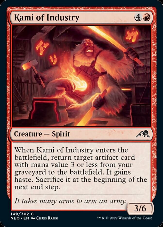 Kami of Industry - [Foil] Kamigawa: Neon Dynasty (NEO)