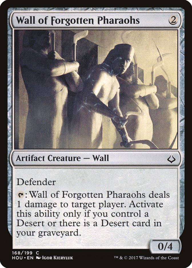 Wall of Forgotten Pharaohs - [Foil] Hour of Devastation (HOU)