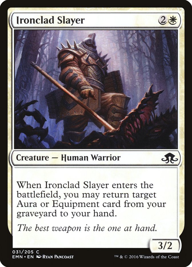 Ironclad Slayer - [Foil] Eldritch Moon (EMN)