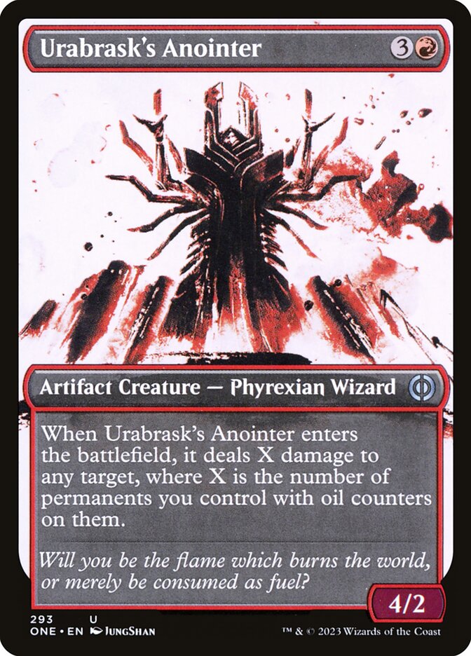 Urabrask's Anointer - [Foil, Showcase] Phyrexia: All Will Be One (ONE)