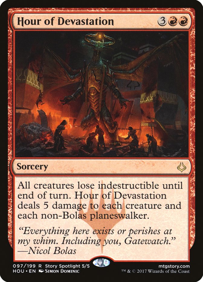 Hour of Devastation - Hour of Devastation (HOU)