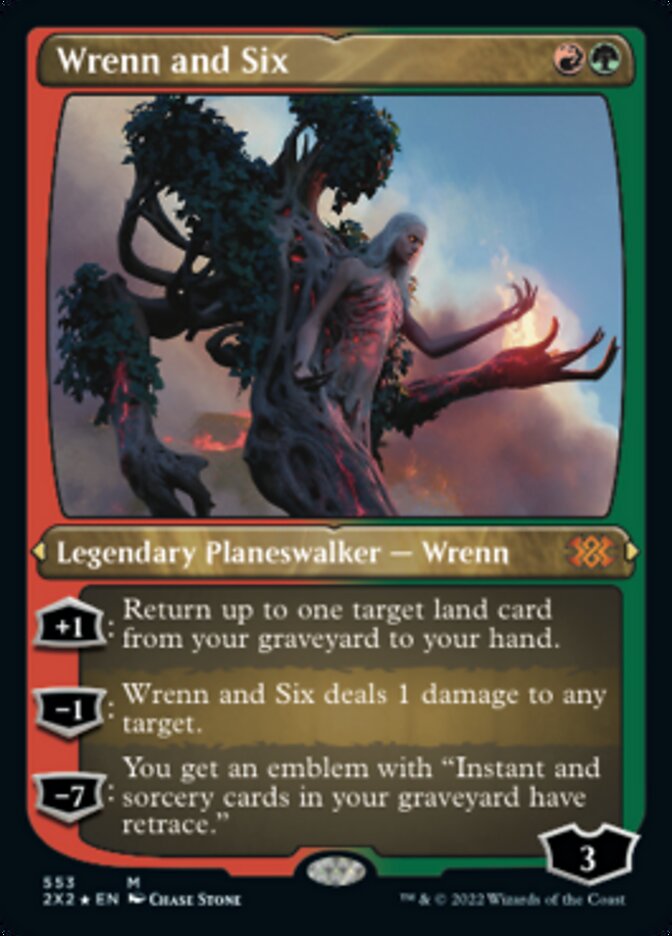 Wrenn and Six - [Etched Foil] Double Masters 2022 (2X2)