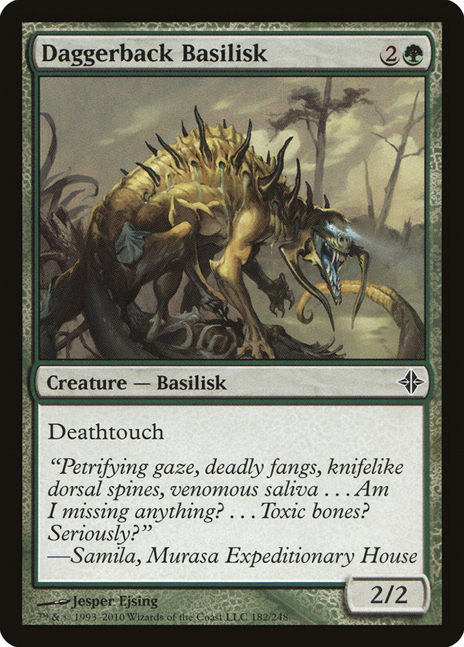 Daggerback Basilisk - [Foil] Rise of the Eldrazi (ROE)