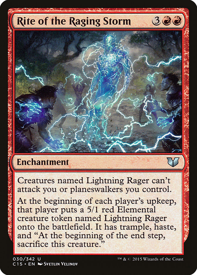 Rite of the Raging Storm - Commander 2015 (C15)