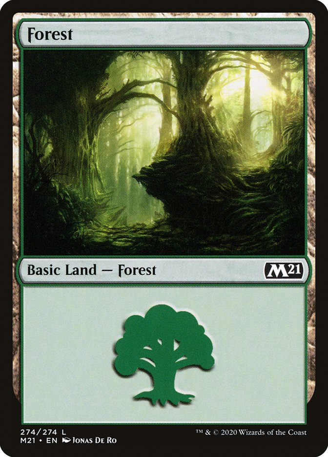 Forest - [Foil] Core Set 2021 (M21)