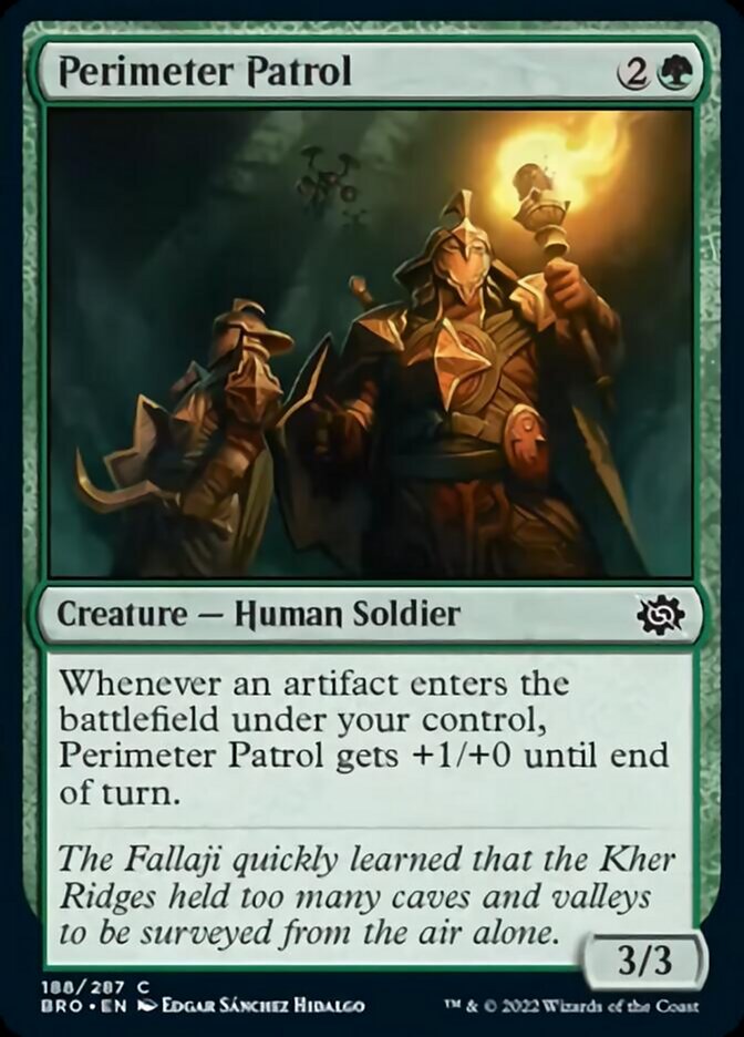 Perimeter Patrol - [Foil] The Brothers' War (BRO)