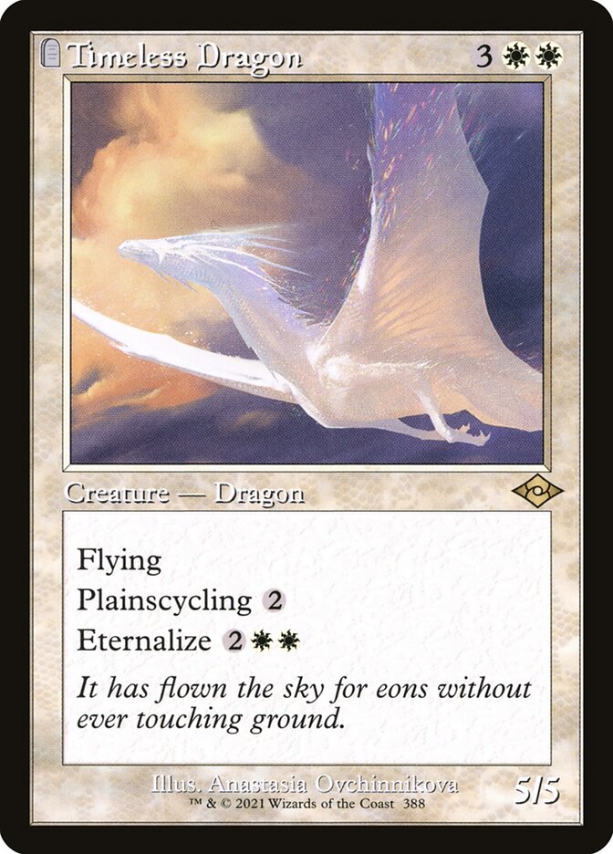 Timeless Dragon - [Foil, Retro Frame] Modern Horizons 2 (MH2)