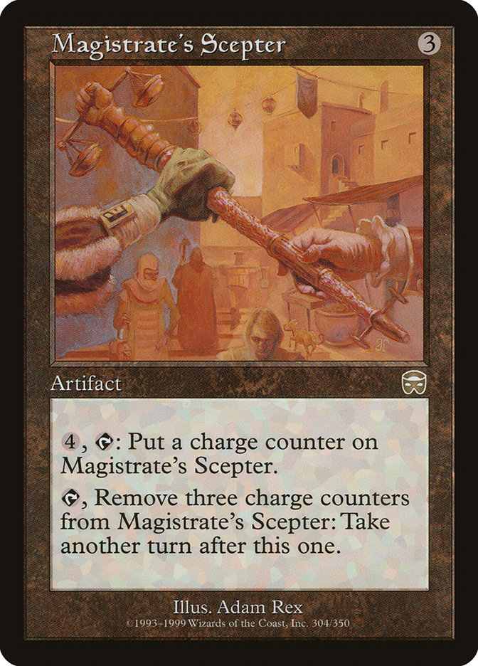 Magistrate's Scepter - [Foil] Mercadian Masques (MMQ)