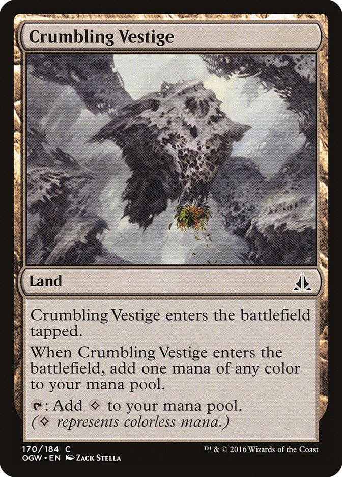 Crumbling Vestige - [Foil] Oath of the Gatewatch (OGW)