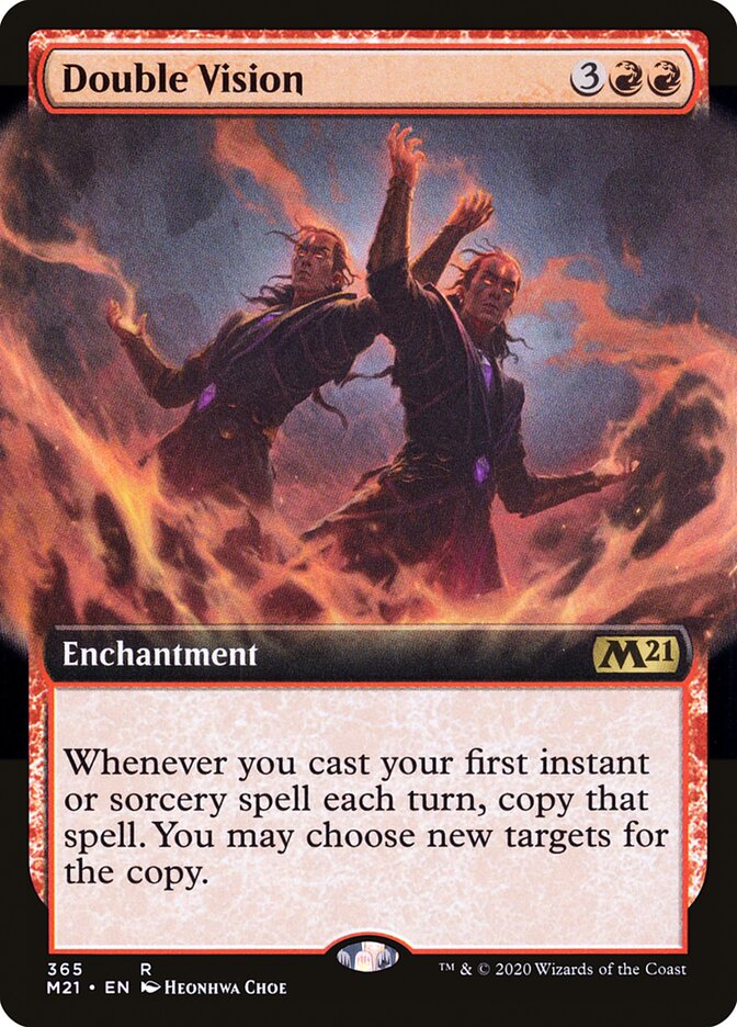 Double Vision - [Foil, Extended Art] Core Set 2021 (M21)