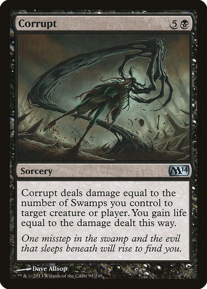 Corrupt - [Foil] Magic 2014 (M14)