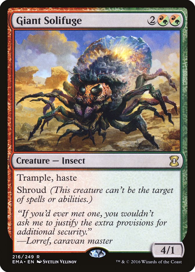 Giant Solifuge - [Foil] Eternal Masters (EMA)