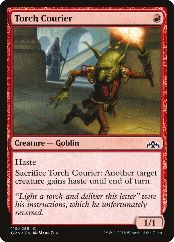 Torch Courier - [Foil] Guilds of Ravnica (GRN)