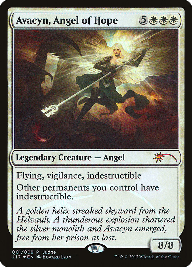 mtg card avacyn Avacyn, Angel of Hope