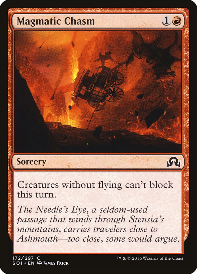 Magmatic Chasm - [Foil] Shadows over Innistrad (SOI)