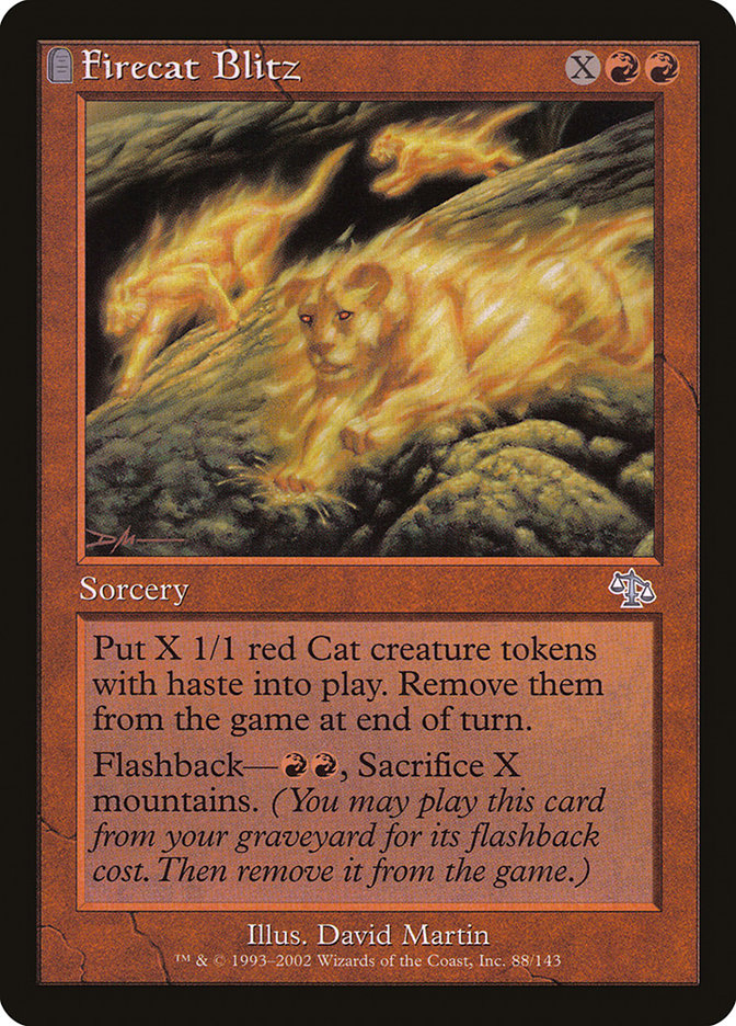 Firecat Blitz - [Foil] Judgment (JUD)