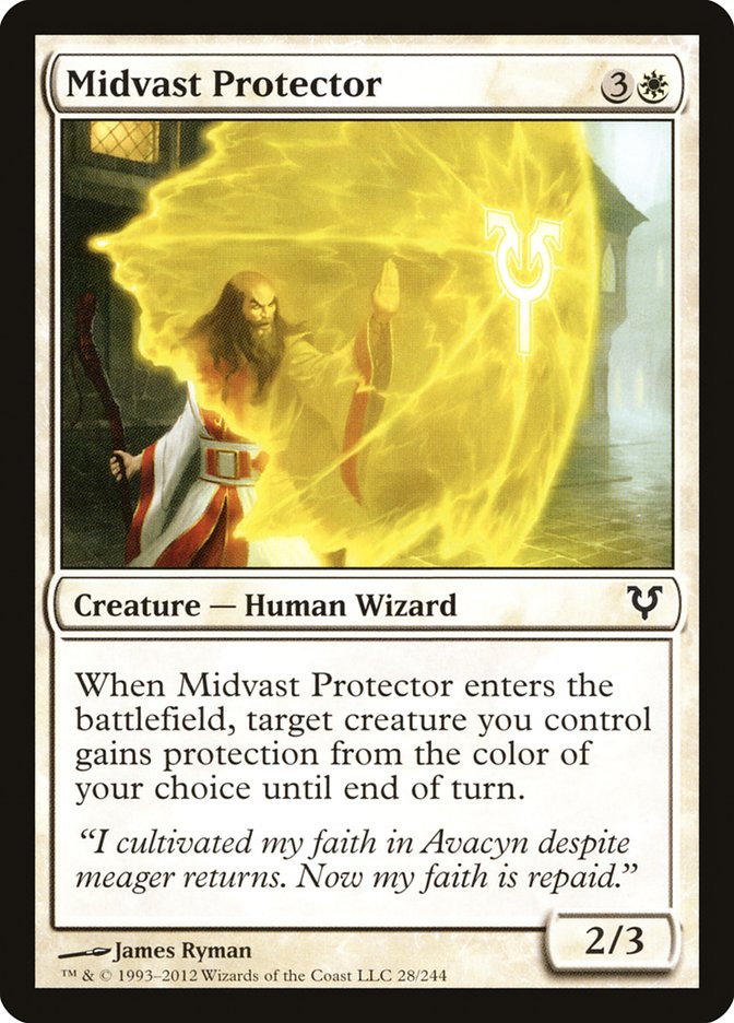 Midvast Protector - [Foil] Avacyn Restored (AVR)