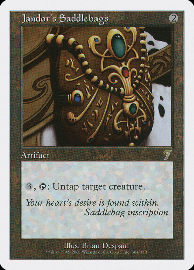 Jandor's Saddlebags - [Foil] Seventh Edition (7ED)