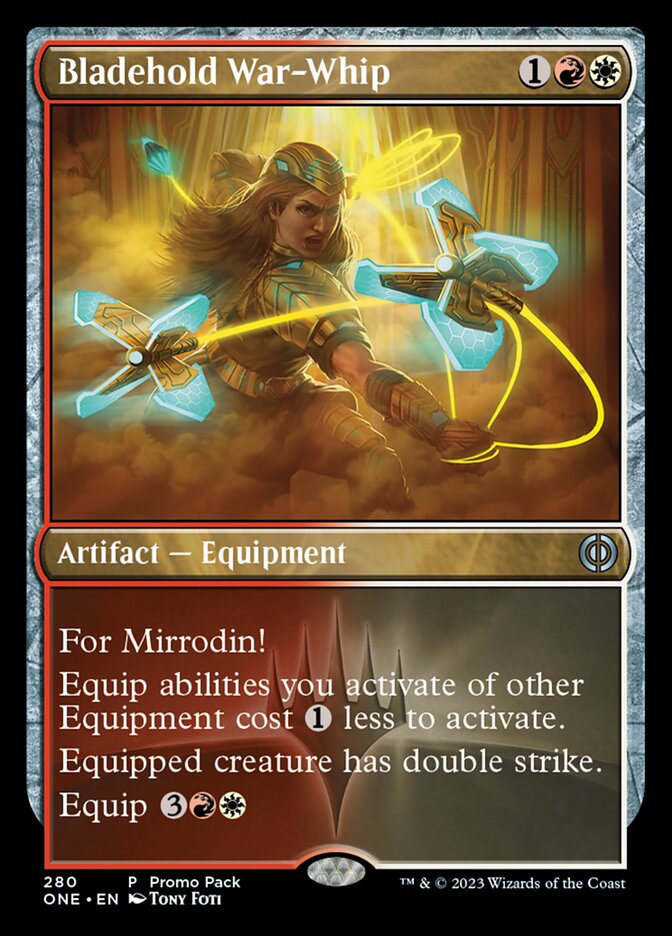Bladehold War-Whip - [Borderless] Phyrexia: All Will Be One (ONE)
