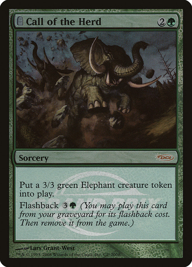 Call of the Herd - [Foil, Promo] Grand Prix Promos (PGPX)