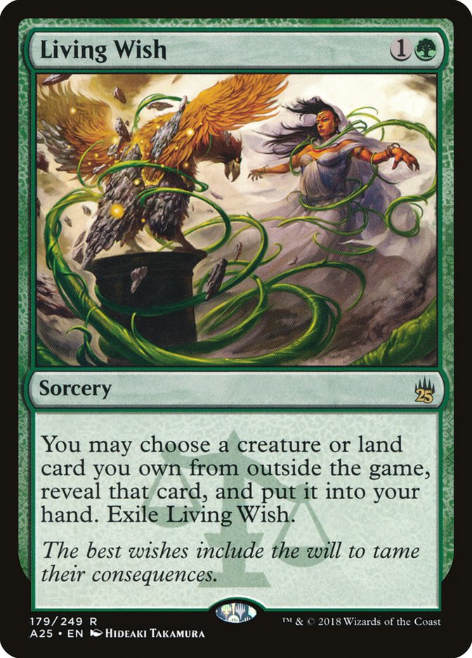 Living Wish - [Foil] Masters 25 (A25)