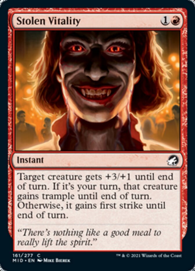Stolen Vitality - [Foil] Innistrad: Midnight Hunt (MID)