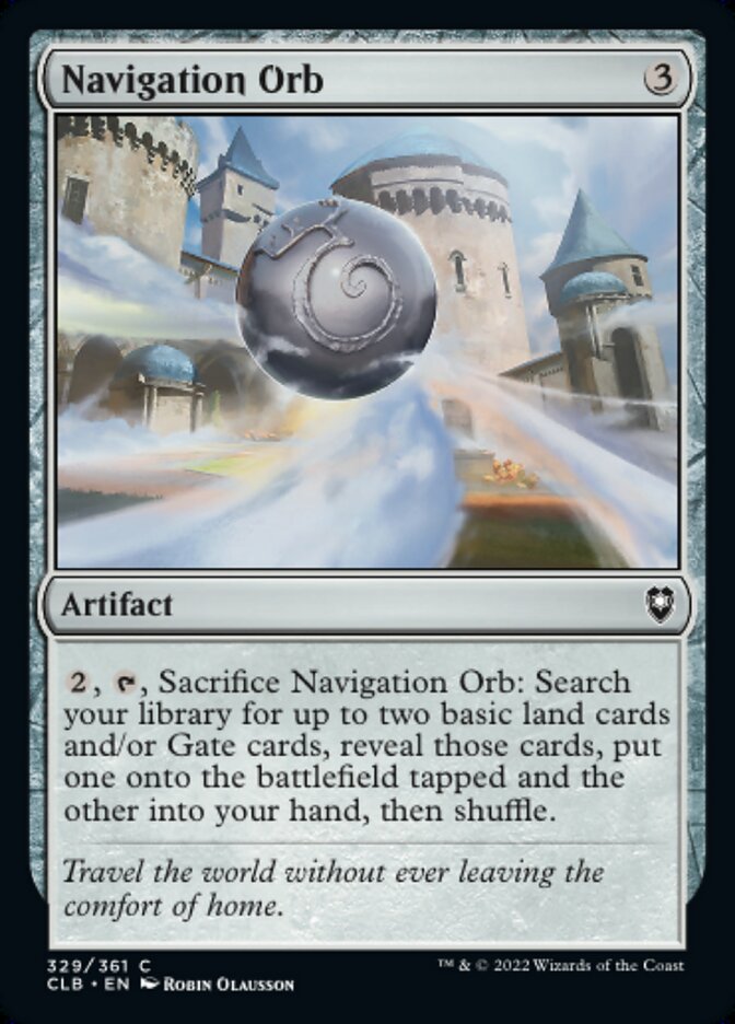 Navigation Orb - [Foil] Commander Legends: Battle for Baldur's Gate (CLB)