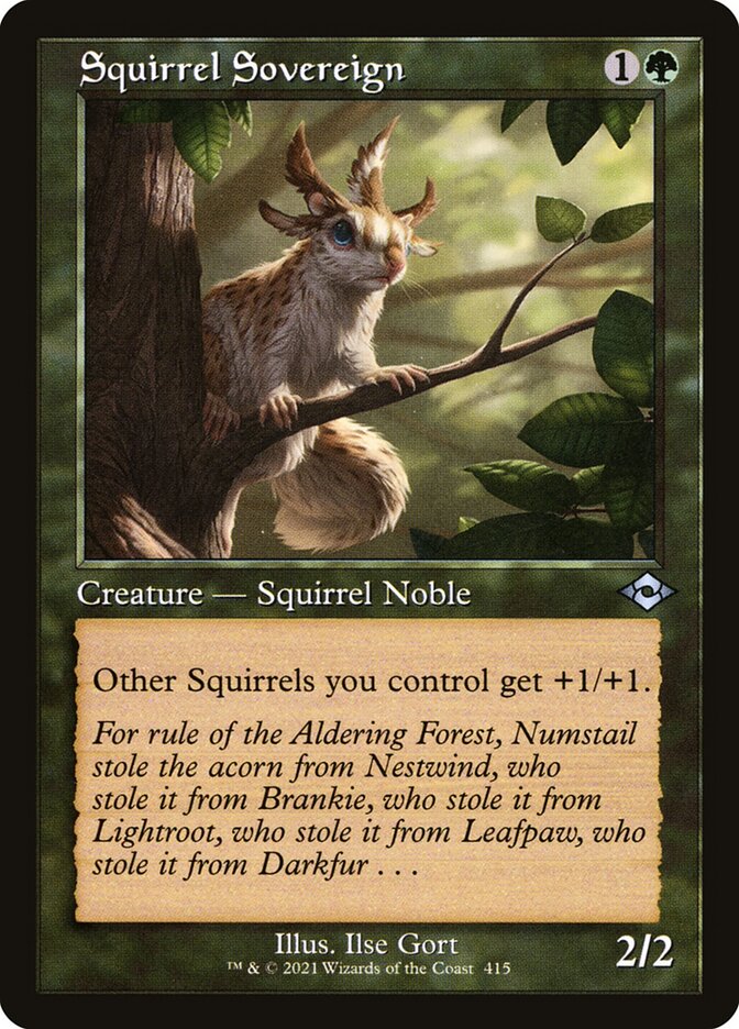 Squirrel Sovereign - [Retro Frame] Modern Horizons 2 (MH2)