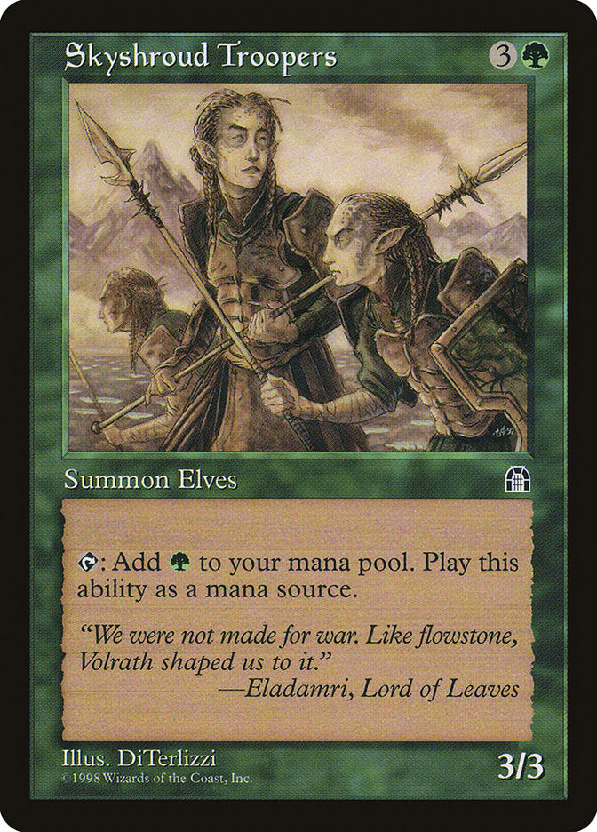 Skyshroud Troopers - Stronghold (STH)