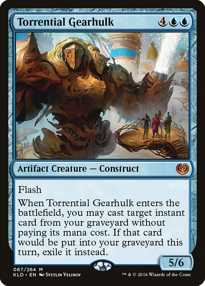 Torrential Gearhulk - [Foil] Kaladesh (KLD)