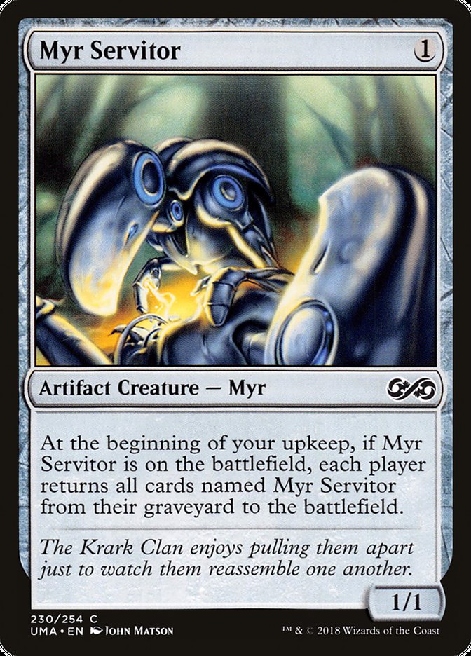 Myr Servitor - [Foil] Ultimate Masters (UMA)