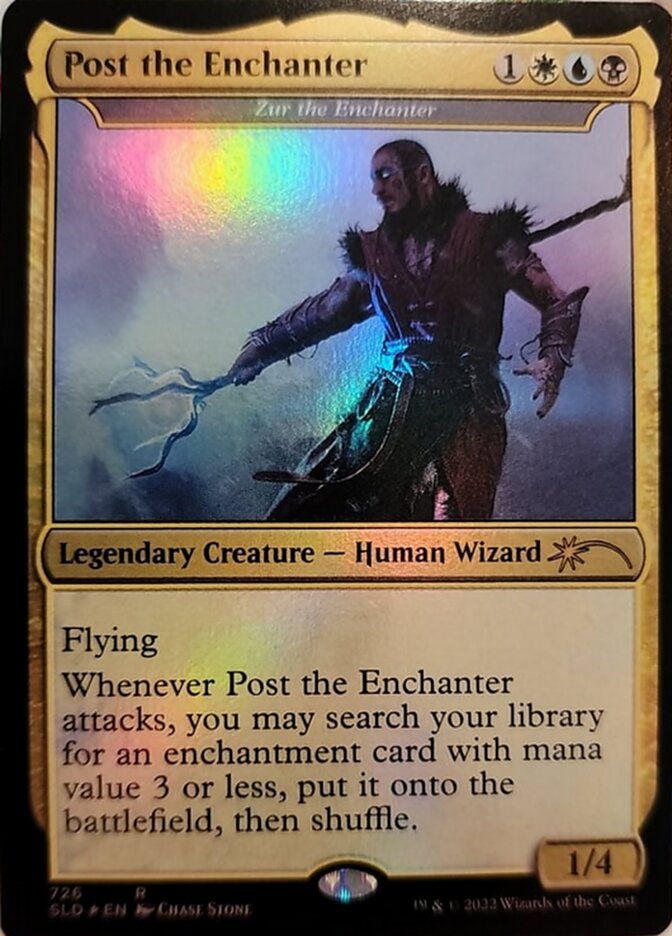 Post the Enchanter - Zur the Enchanter - [Foil] Secret Lair Drop (SLD)
