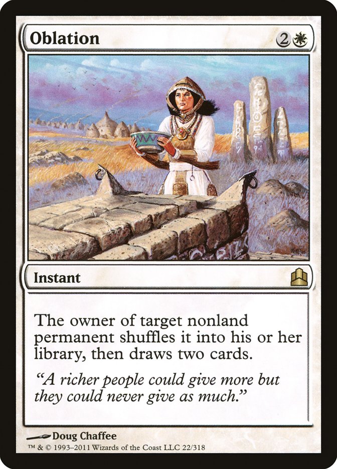 Oblation - Commander 2011 (CMD)