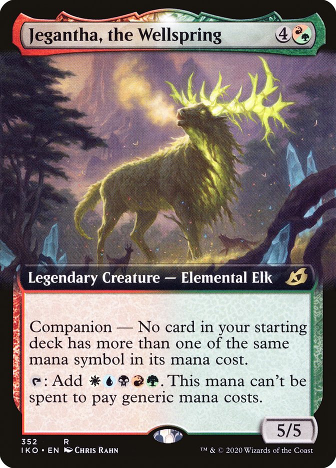 Jegantha, the Wellspring - [Extended Art] Ikoria: Lair of Behemoths (IKO)
