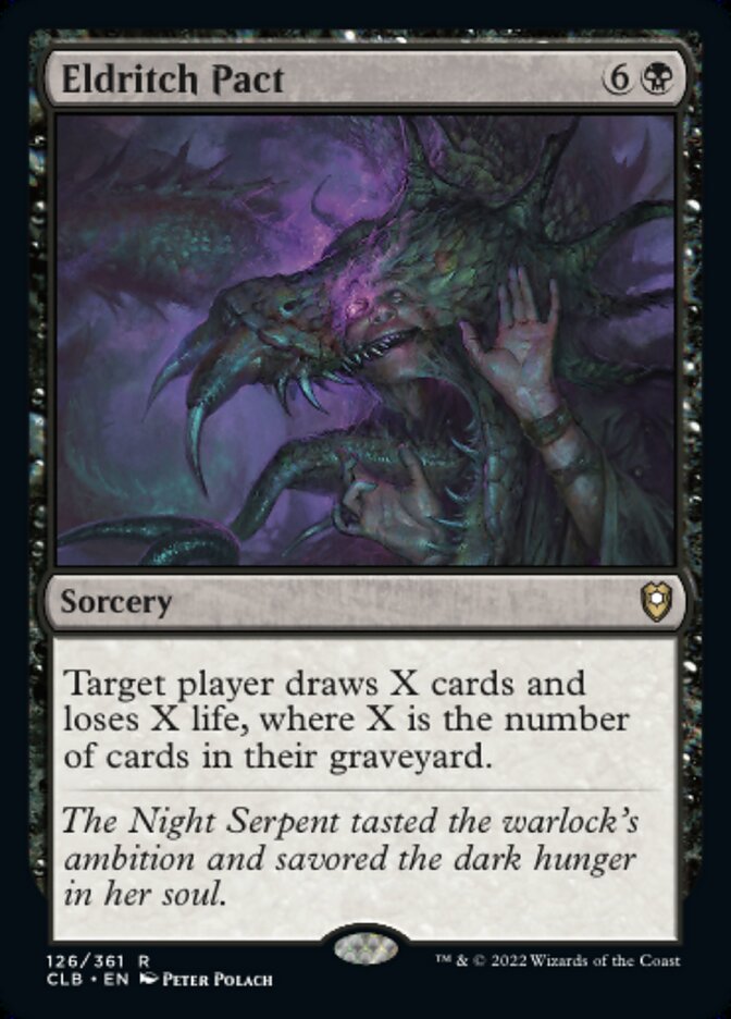 Eldritch Pact - [Foil] Commander Legends: Battle for Baldur's Gate (CLB)