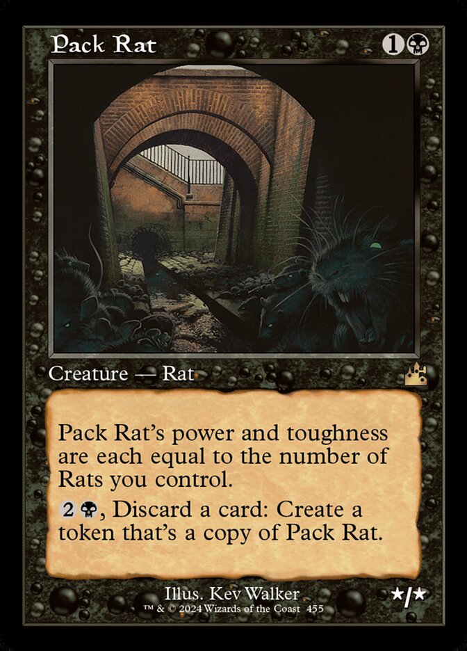 Pack Rat - [Foil, Retro Frame] Ravnica Remastered (RVR)