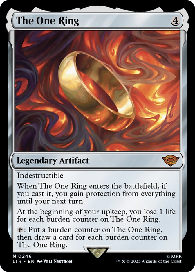 The One Ring - [Foil] The Lord of the Rings: Tales of Middle-earth (LTR)