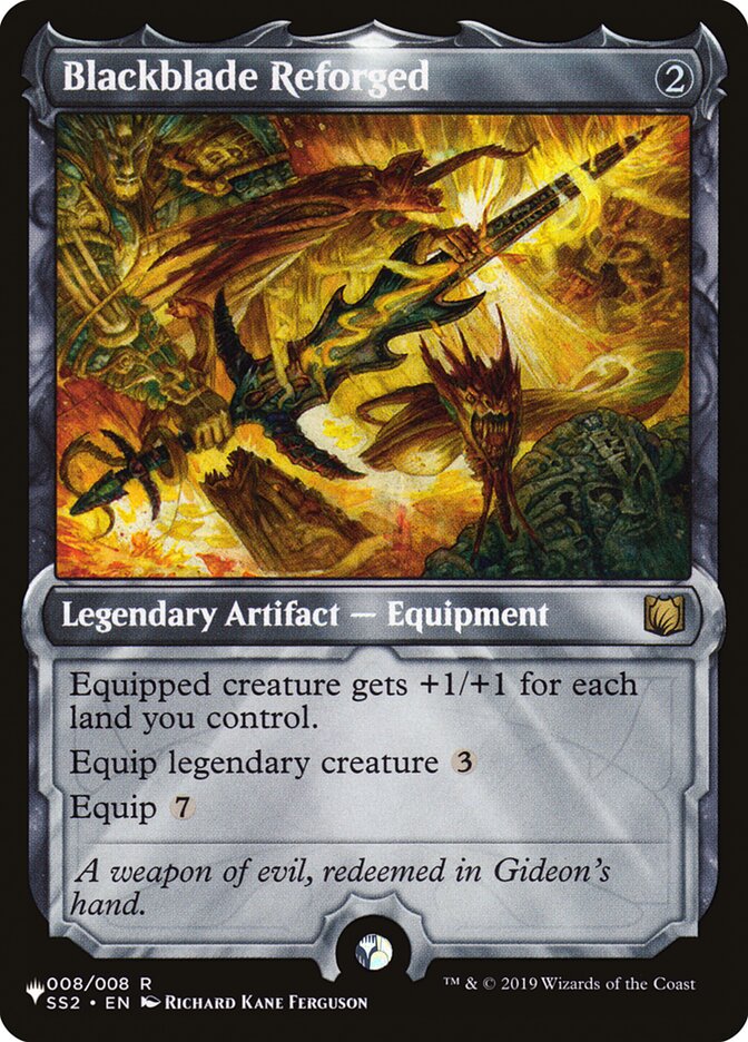 Blackblade Reforged - [Foil] The List (PLIST)
