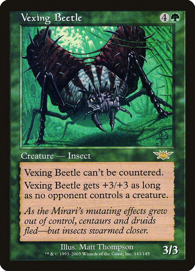 Vexing Beetle - [Foil] Legions (LGN)