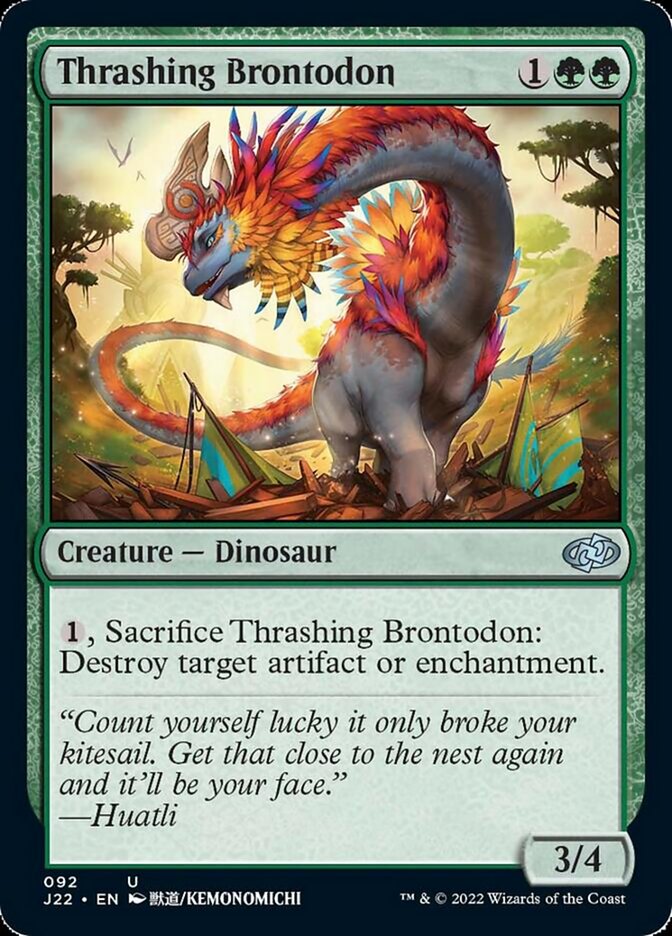 Thrashing Brontodon - Jumpstart 2022 (J22)