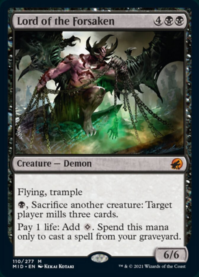 Lord of the Forsaken - [Foil] Innistrad: Midnight Hunt (MID)