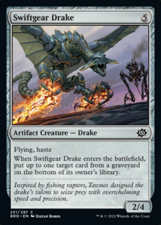 Swiftgear Drake - [Foil] The Brothers' War (BRO)