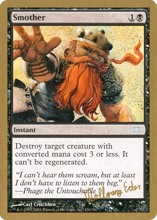 Smother - World Championship Decks 2003 (WC03)