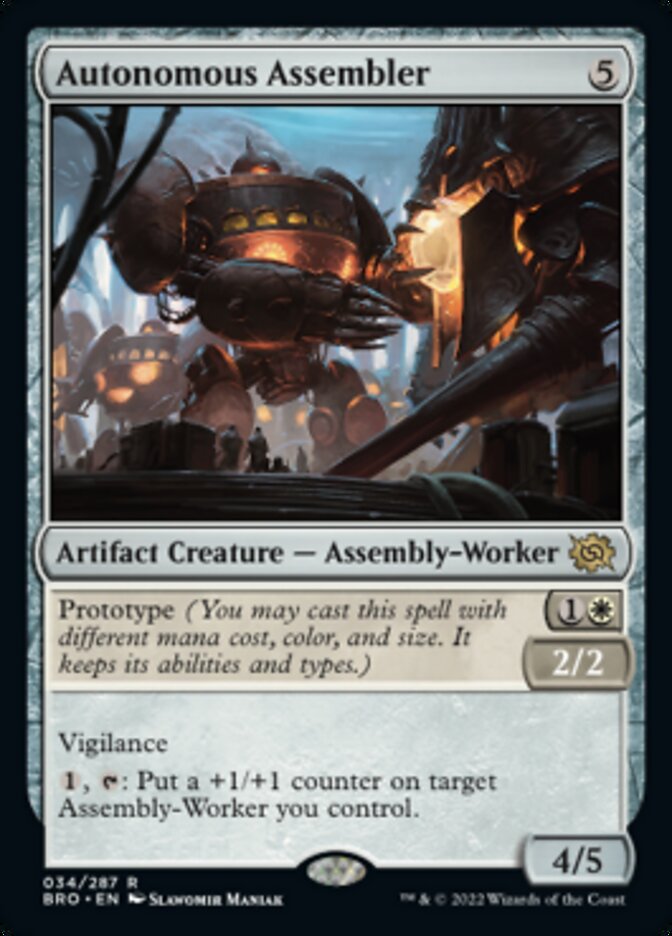 Autonomous Assembler - The Brothers' War (BRO)