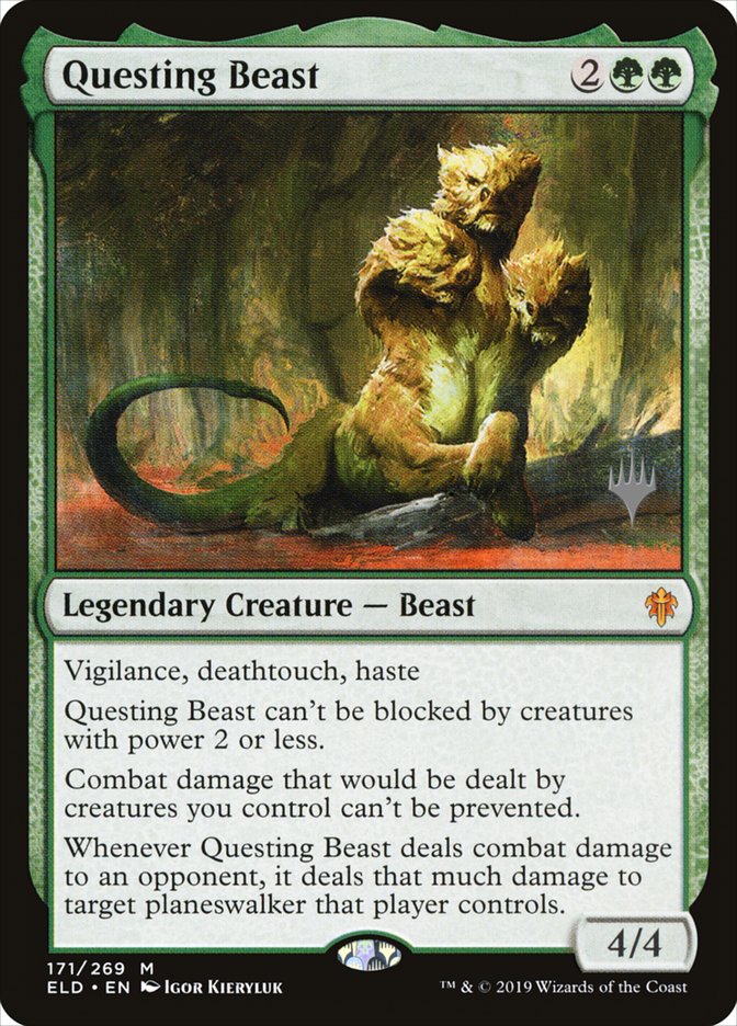 Questing Beast - [Promo] Throne of Eldraine Promos (PELD)