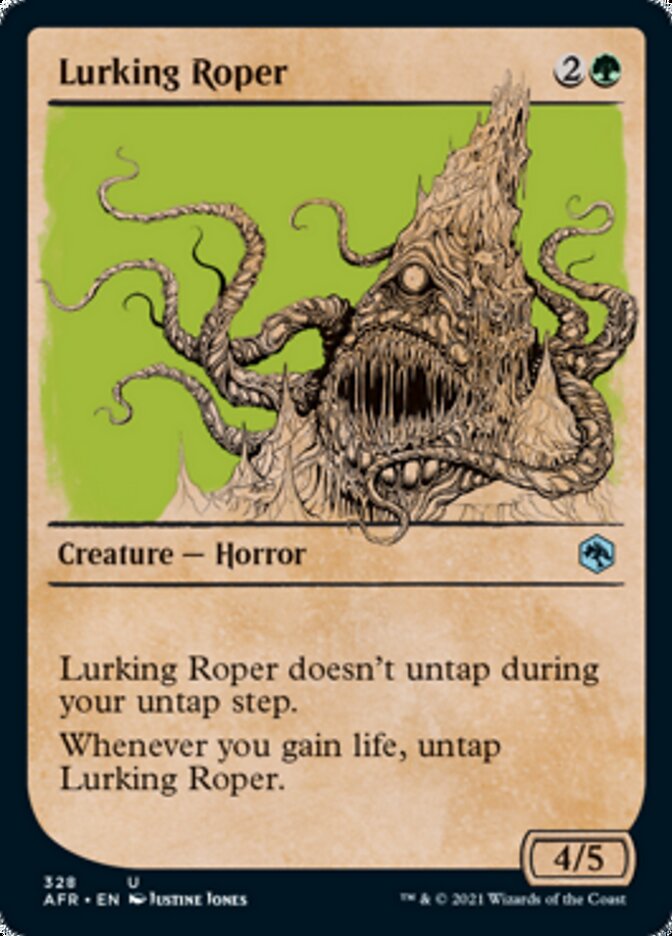 Lurking Roper - [Foil, Showcase] Adventures in the Forgotten Realms (AFR)