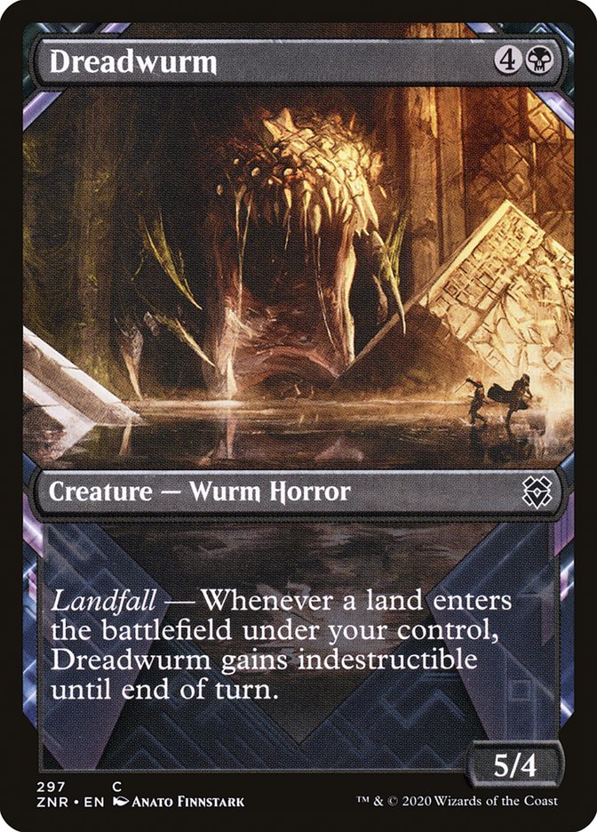 Dreadwurm - [Foil, Showcase] Zendikar Rising (ZNR)